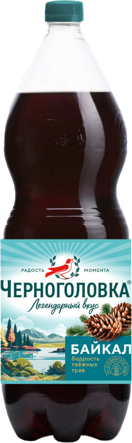 Напиток ЧЕРНОГОЛОВКА Байкал сильногазированный, 2л