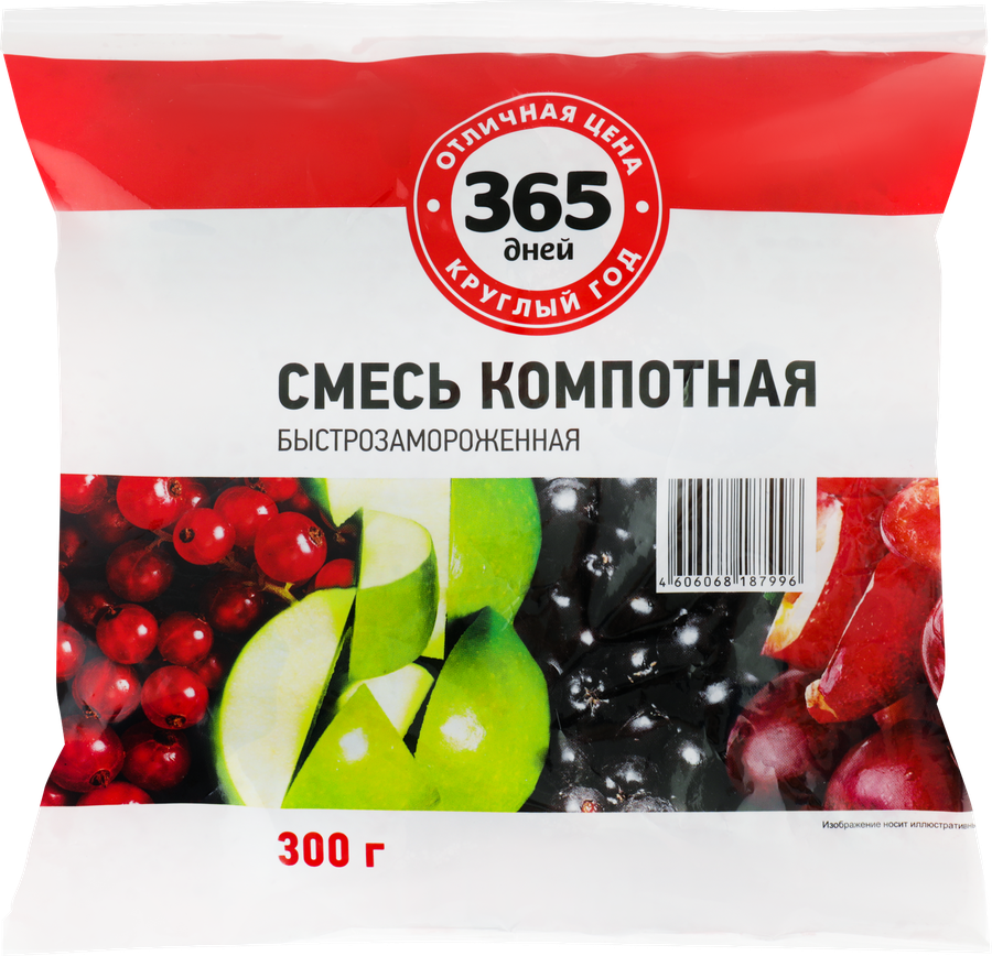 Смесь компотная 365 ДНЕЙ, 300г