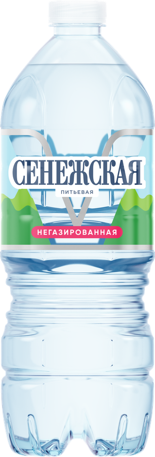 Вода питьевая СЕНЕЖСКАЯ негазированная, 1л