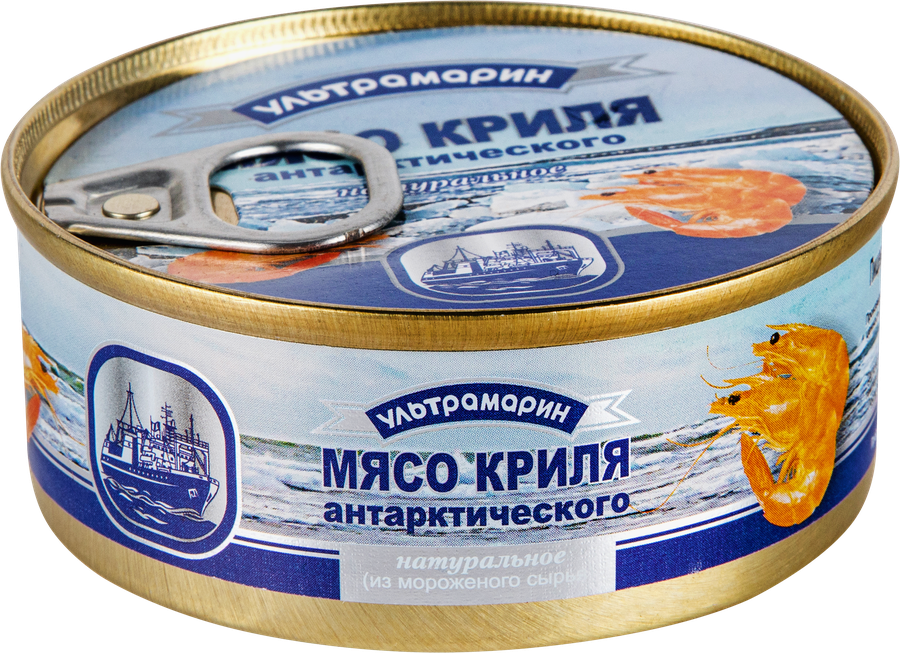 Мясо криля УЛЬТРАМАРИН натуральное, 105г