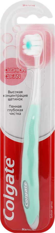 Зубная щетка COLGATE Cushion clean, мягкая