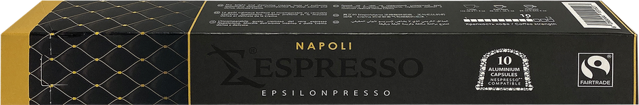 Кофе молотый в капсулах EPSILONPRESSO Napoli жареный, 10кап