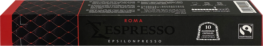 Кофе в капсулах EPSILONPRESSO Roma, 10кап