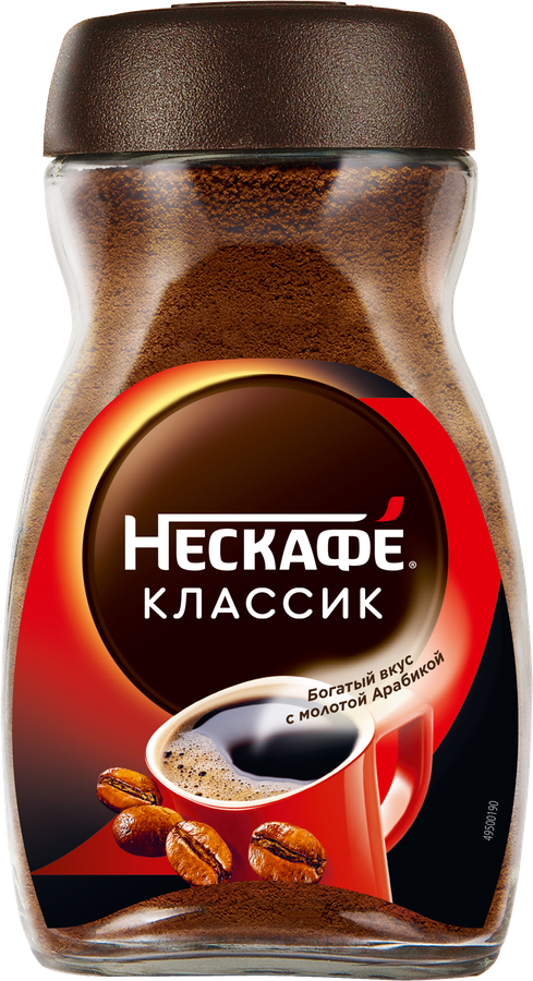 Кофе растворимый с добавлением молотого NESCAFE Classic ст/б, 95г