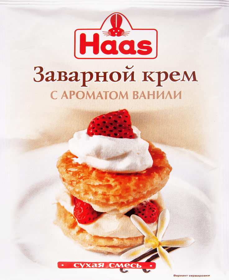 Крем заварной HAAS Ванильный, Арт. 22605, 100г