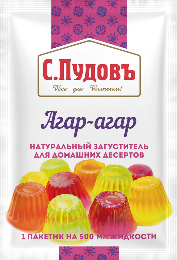 Агар-агар С.ПУДОВЪ, 7г
