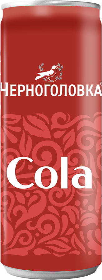 Напиток ЧЕРНОГОЛОВКА Кола сильногазированный, 0.33л