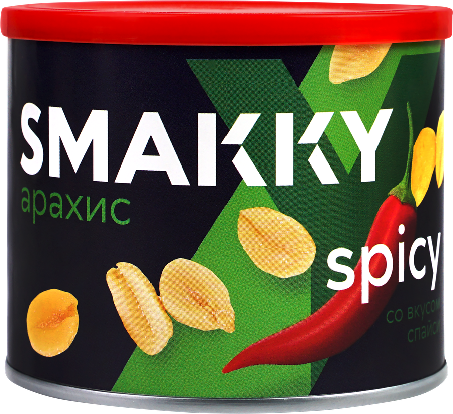 Арахис SMAKKY со вкусом пряный Спайси, 150г