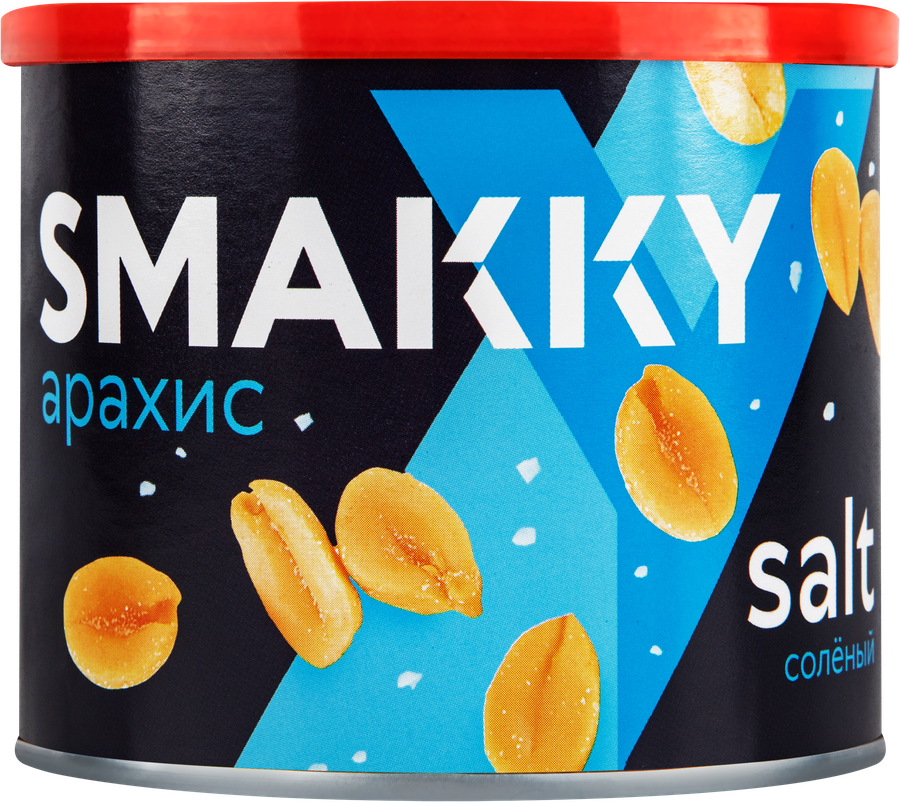 Арахис SMAKKY соленый, 150г