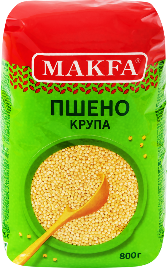 Пшено MAKFA шлифованное высший сорт, 800г