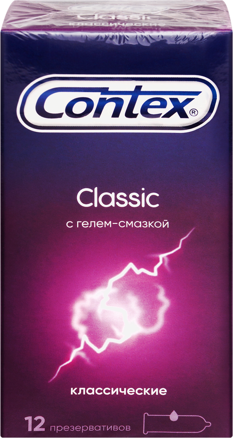 Презервативы CONTEX Classic, 12шт