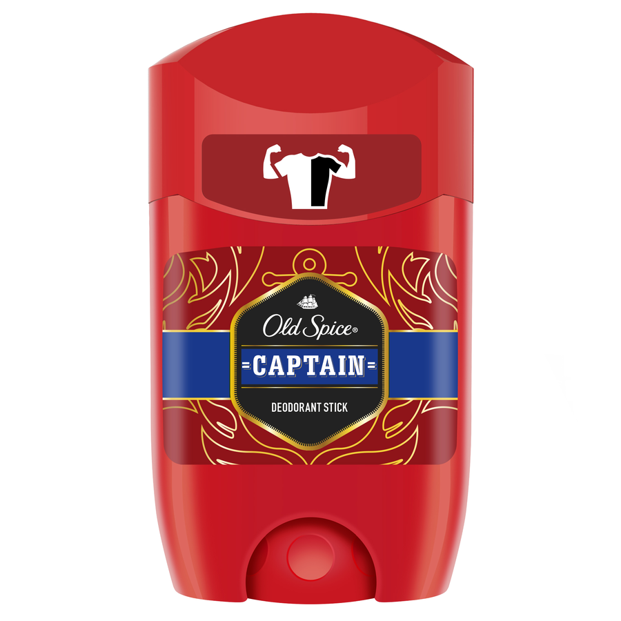 Дезодорант-стик мужской OLD SPICE Captain, 50мл