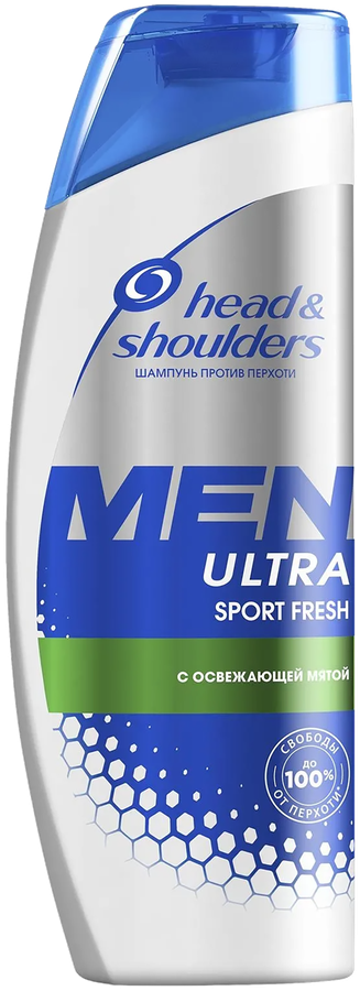 Шампунь для волос мужской HEAD&SHOULDERS Men Ultra Sports Fresh против перхоти, 400мл