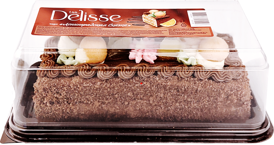 Торт DELISSE Ленинградская Сказка, 430г