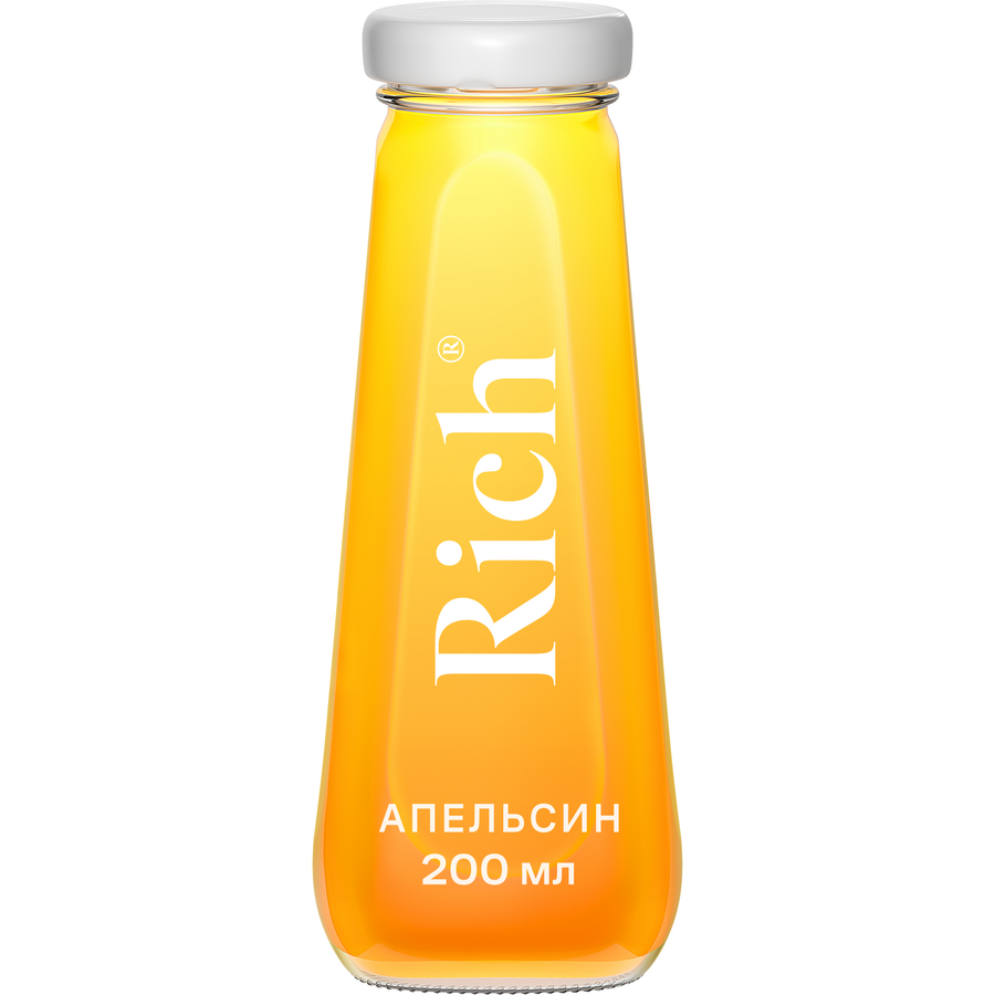 Сок RICH Апельсиновый, 0.2л