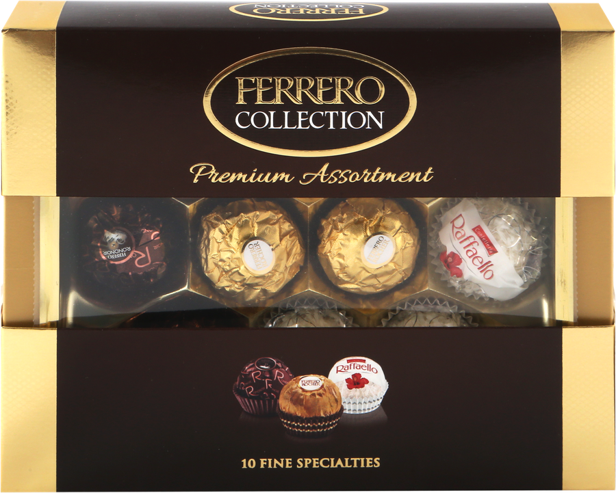 Конфеты FERRERO ROCHER Collection T10, 109,3г