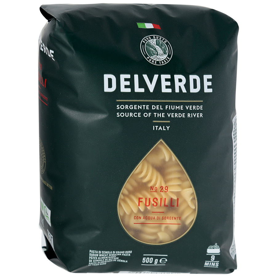 Макароны DELVERDE Fusilli №029, 500г