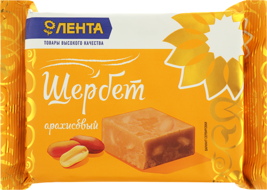 Щербет ЛЕНТА Арахисовый, 250г