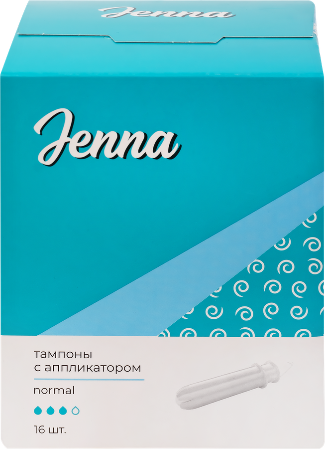 Тампоны JENNA Normal с аппликатором, 16шт