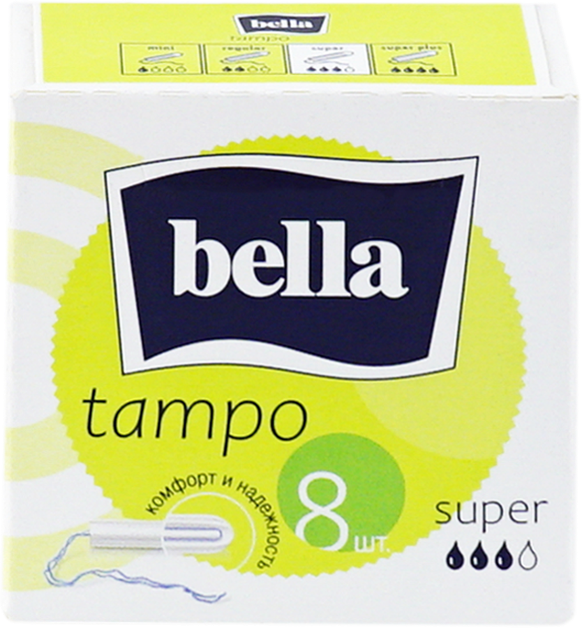 Тампоны BELLA Tampo Super, 8шт