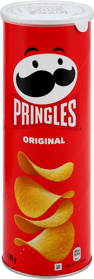 Чипсы картофельные PRINGLES Оригинальные, 165г