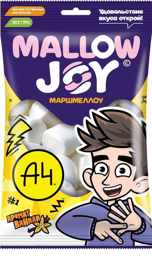 Маршмеллоу MALLOW JOY в ассортименте, 100г