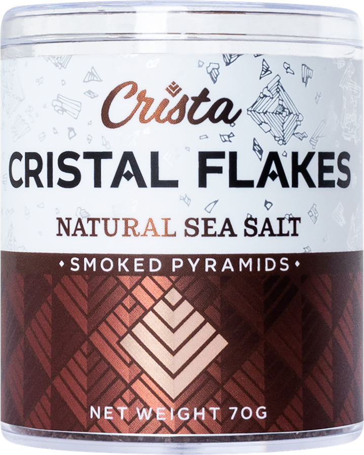 Соль морская копченая CRISTA Flakes, 70г