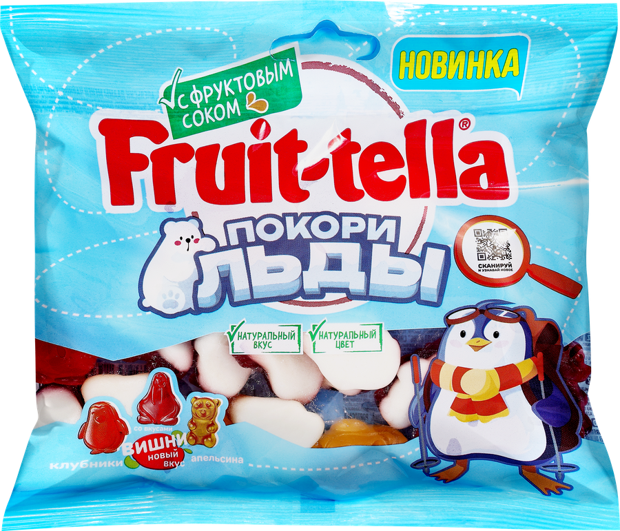 Мармелад жевательный FRUITTELLA Покори льды, 100г