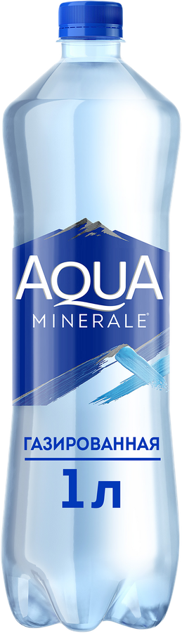 Вода питьевая AQUA MINERALE газированная, 1л