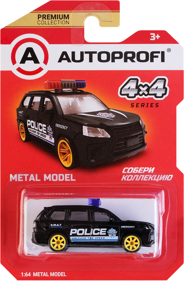 Игрушка AUTOPROFI Машинка коллекционная Premium 1:64, в ассортименте
