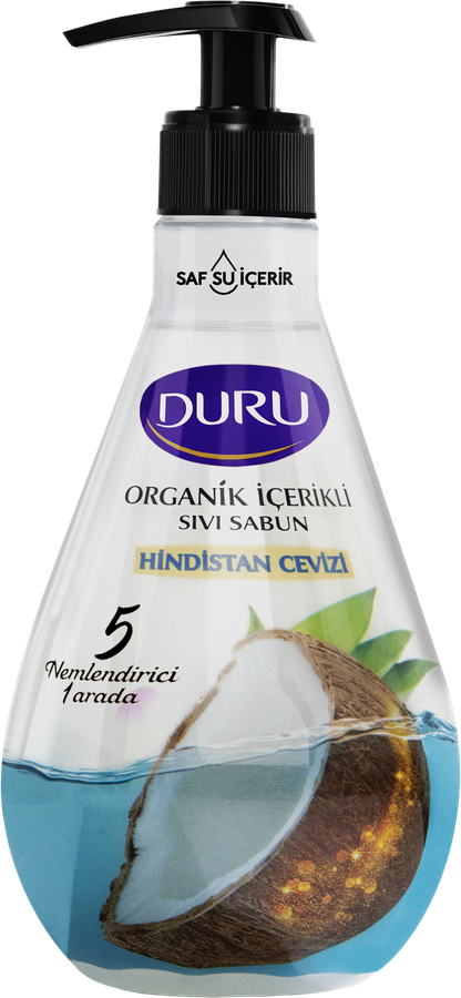 Мыло жидкое DURU Organic Кокос, 500мл