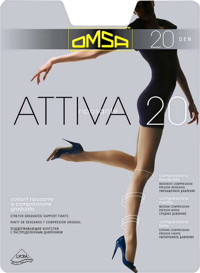 Колготки OMSA Attiva 20 den daino 5