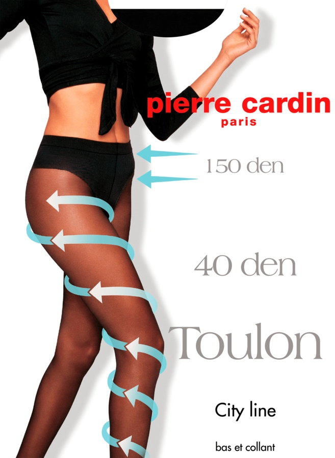 Колготки женские PIERRE CARDIN Toulon 40 den nero 2