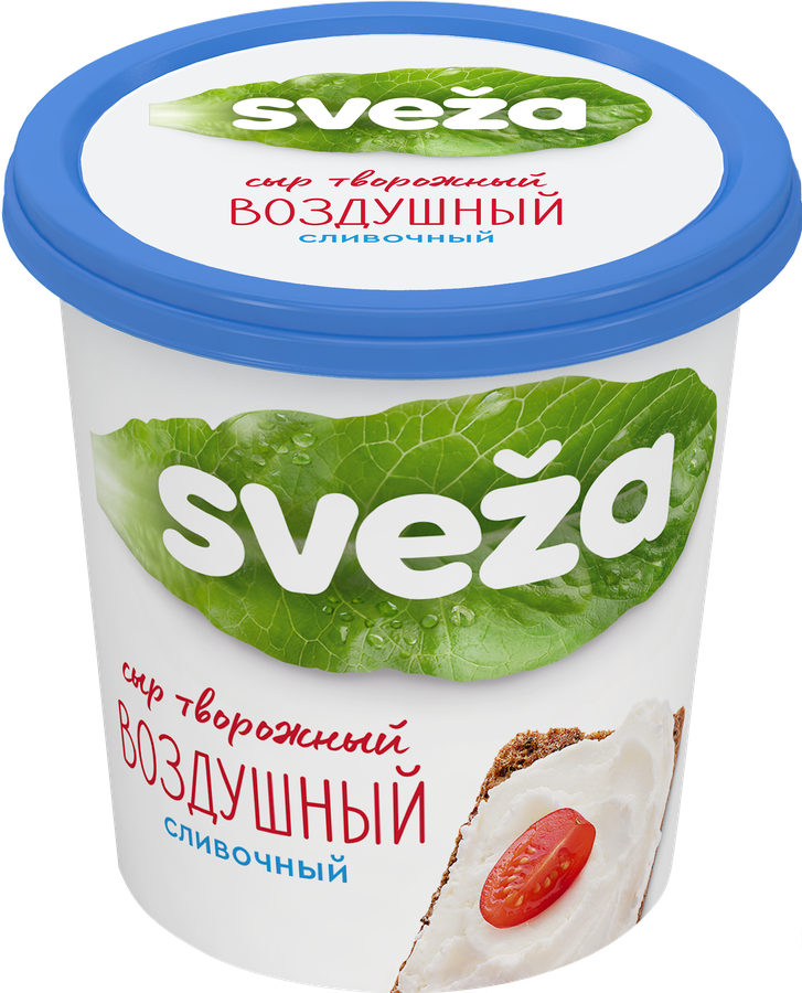 Сыр творожный САВУШКИН ПРОДУКТ Воздушный Сливочный 60%, без змж, 150г