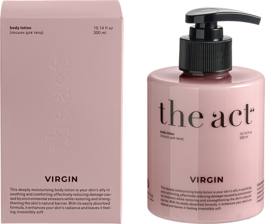 Молочко для тела THE ACT Virgin парфюмированное, 300мл