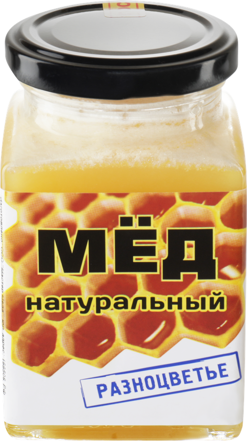 Мед натуральный МАСТЕР МЁДА Разноцветье, 330г