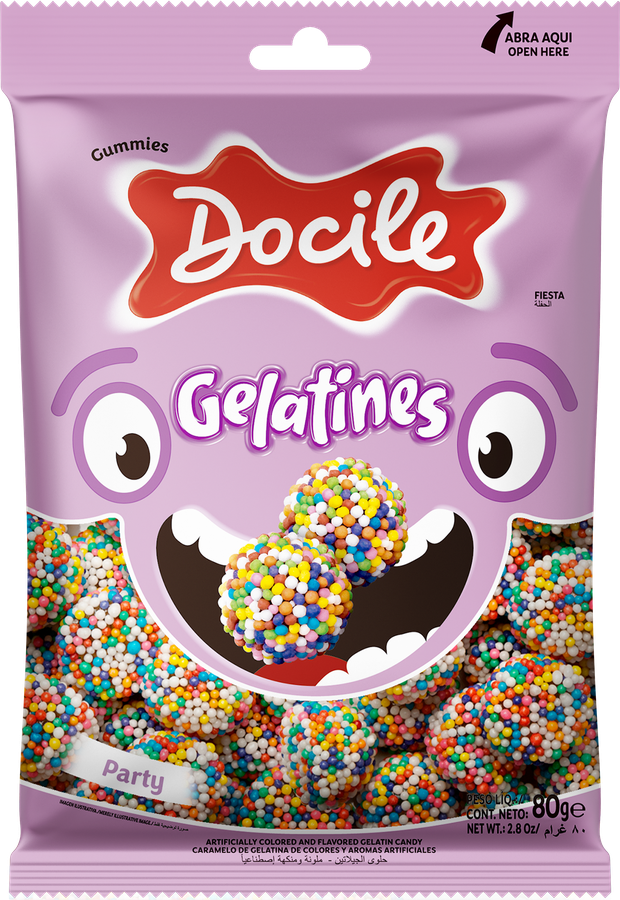Мармелад жевательный DOCILE Вечеринка, 80г