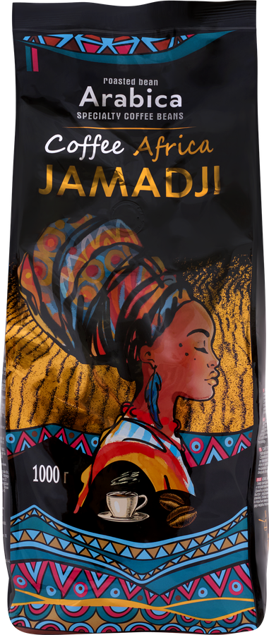 Кофе зерновой JAMADJI обжаренный, 1кг