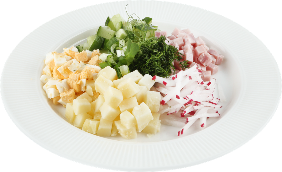 Набор для окрошки ЛЕНТА FRESH с ветчиной, весовой