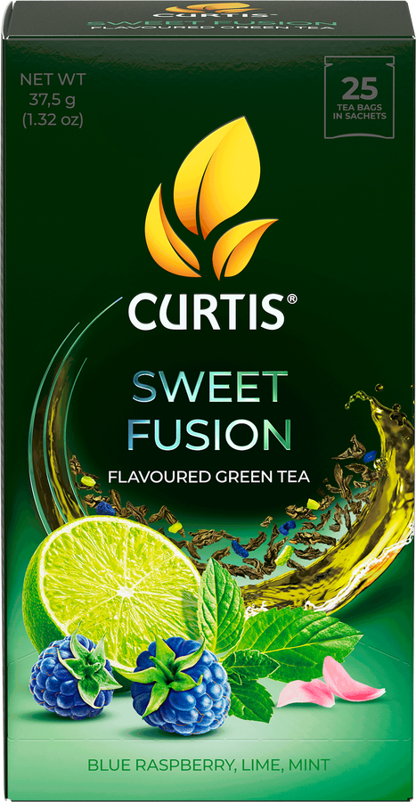 Чай зеленый CURTIS Sweet Fusion арома, 25пак