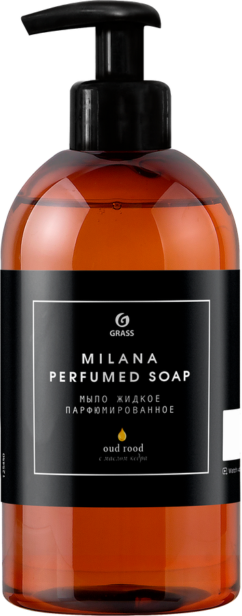 Жидкое мыло GRASS Milana oud rood парфюмированное, 300мл