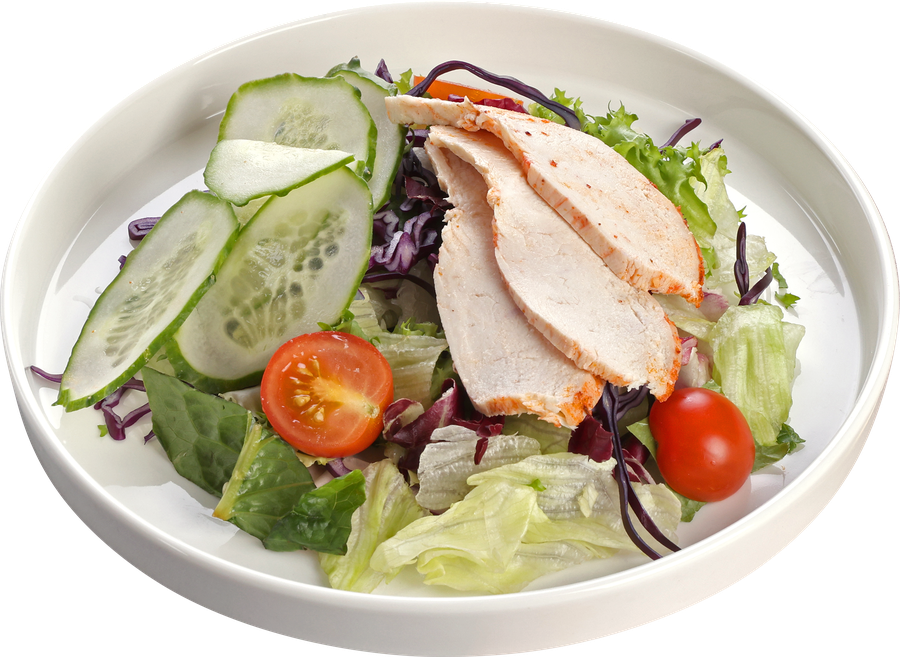 Салат ЛЕНТА FRESH Фреш с куриной грудкой, 150г