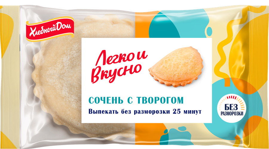 Сочень ХЛЕБНЫЙ ДОМ с творогом, 220г