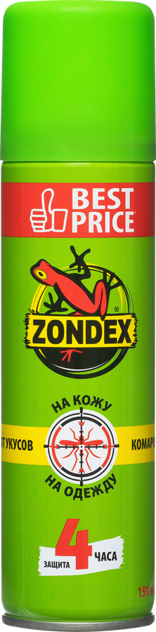 Аэрозоль ZONDEX от комаров Дэта 15%