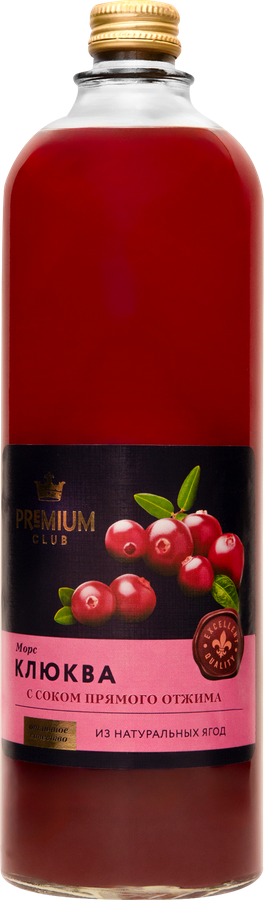 Морс PREMIUM CLUB Клюквенный