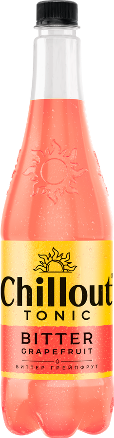 Тоник CHILLOUT Bitter Grapefruit Грейпфрут газированный, 0.9л
