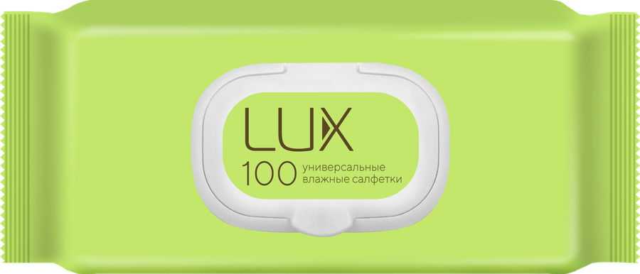 Салфетки влажные LUX N100 универсальные, 100шт