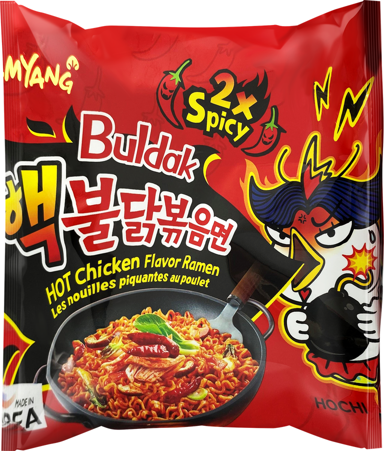 Лапша SAMYANG со вкусом курицы, очень острая, 140г
