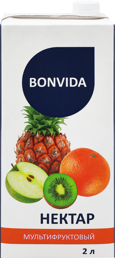 Нектар BONVIDA Мультифруктовый, 2л