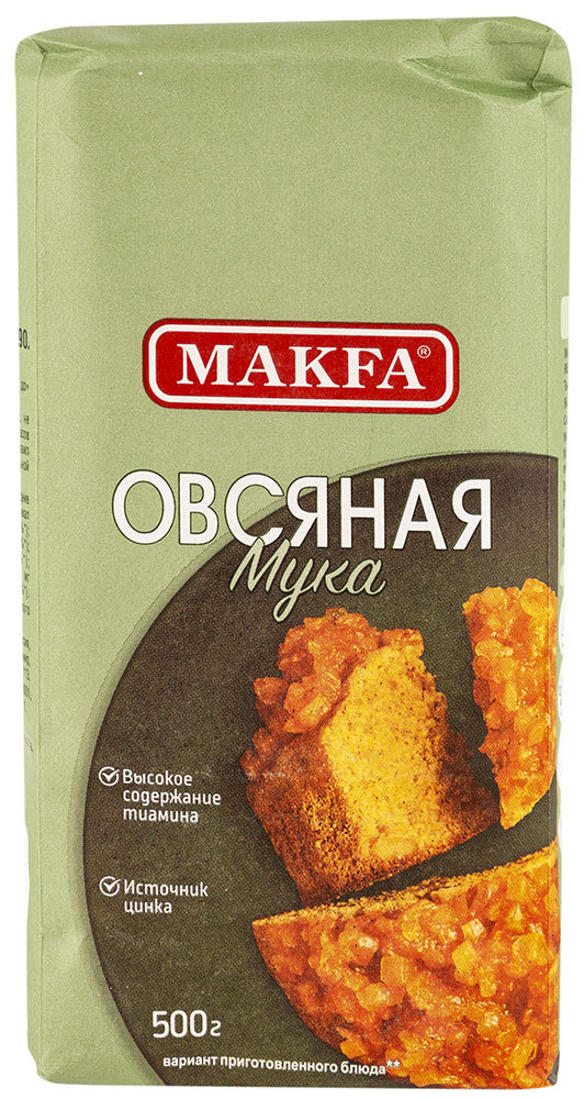 Мука Макфа овсяная 500г